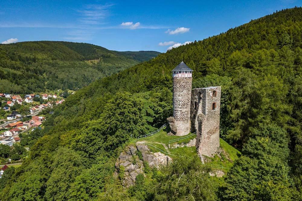 Ferienwohnung Rennsteigblick Viernau Екстер'єр фото